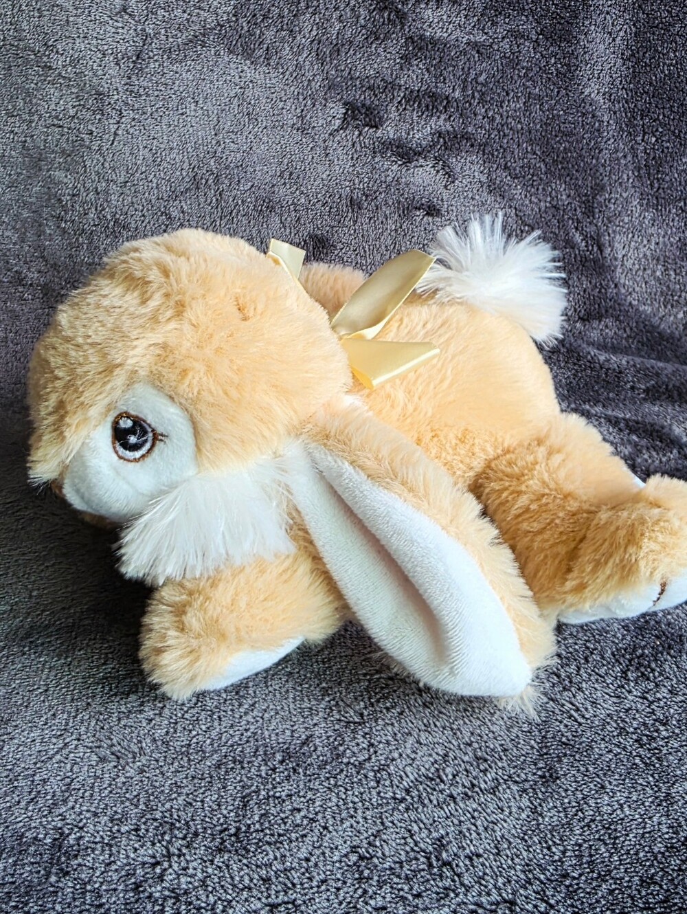 New Easter Small cream Hopster Bunny Plush toy, 5 in, Christmas, birthday gift